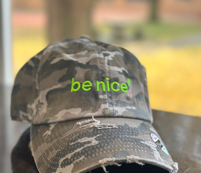 be nice. Camo Hat