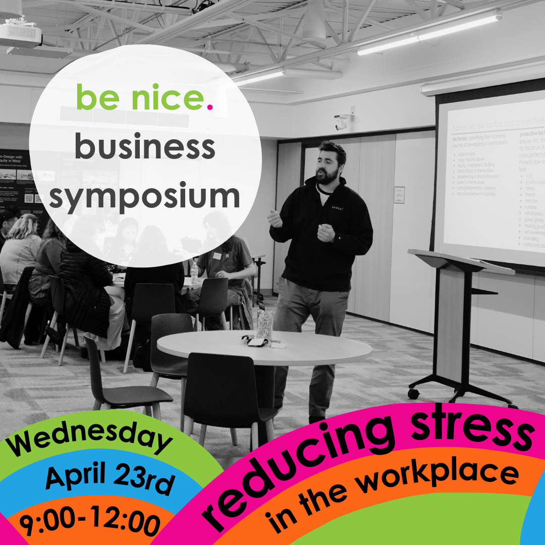 4th Annual be nice. Business Symposium APRIL 23rd, 2025        9:00-12:00