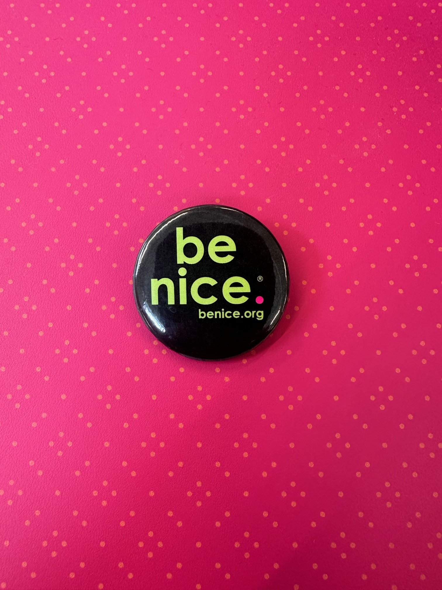 be nice. BUTTON